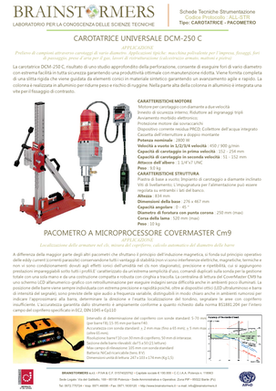 ALL-STR Carotatrice e pacometro