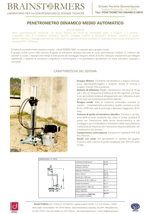 ALL-STR Penetrometro dinamico DM30-SA